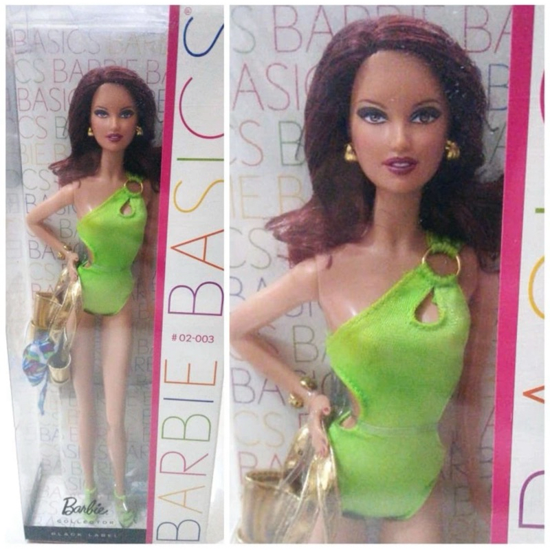 BIB Barbie Basics Swimsuit (RARE) - Collection 003 - Model No.02 (Lara)