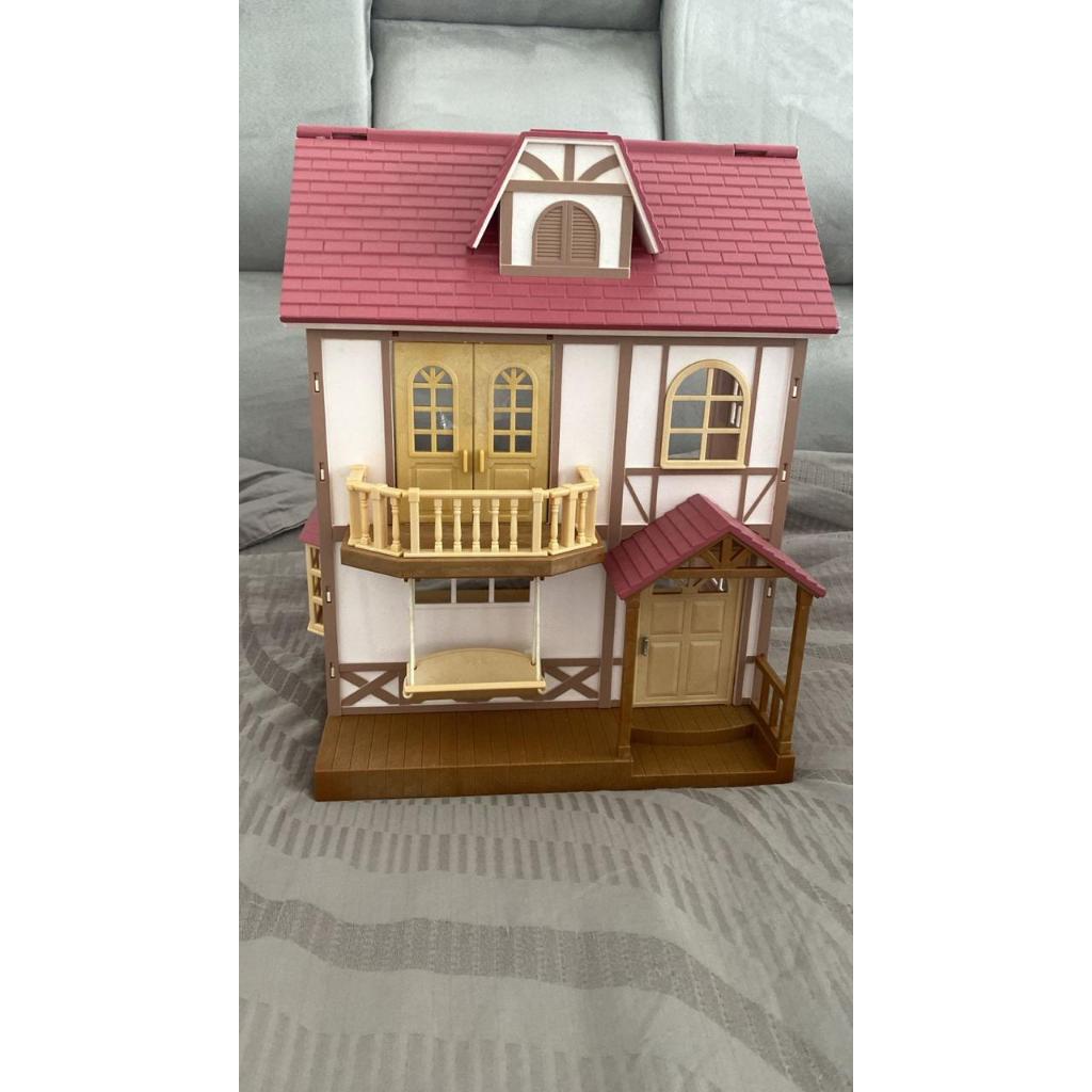 Sylvanian BabbleBrook Grange Preloved (Tanpa Fountain) RARE VINTAGE
