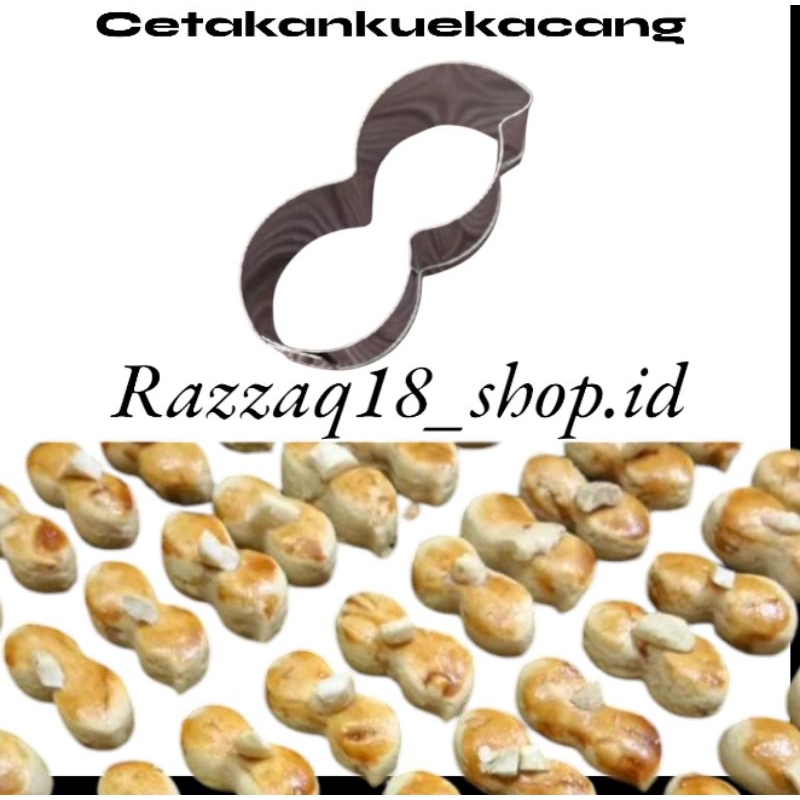 Cetakan kue Kacang/Cutter Cookies Skipy/Cookies Peanut/Cetakan kue kering bentuk kacang Termurah