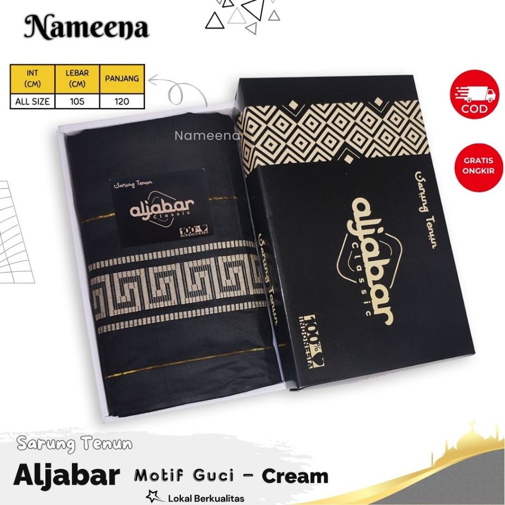 Sarung Tenun dewasa AlJabar Series