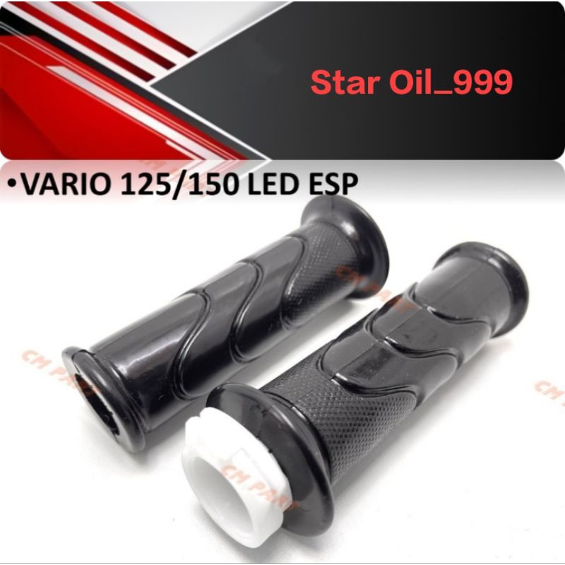 Hanfat/Karet Stang/Hand Pad+Pipa Gas Motor Honda Vario 125/Vario 150 LED ESP