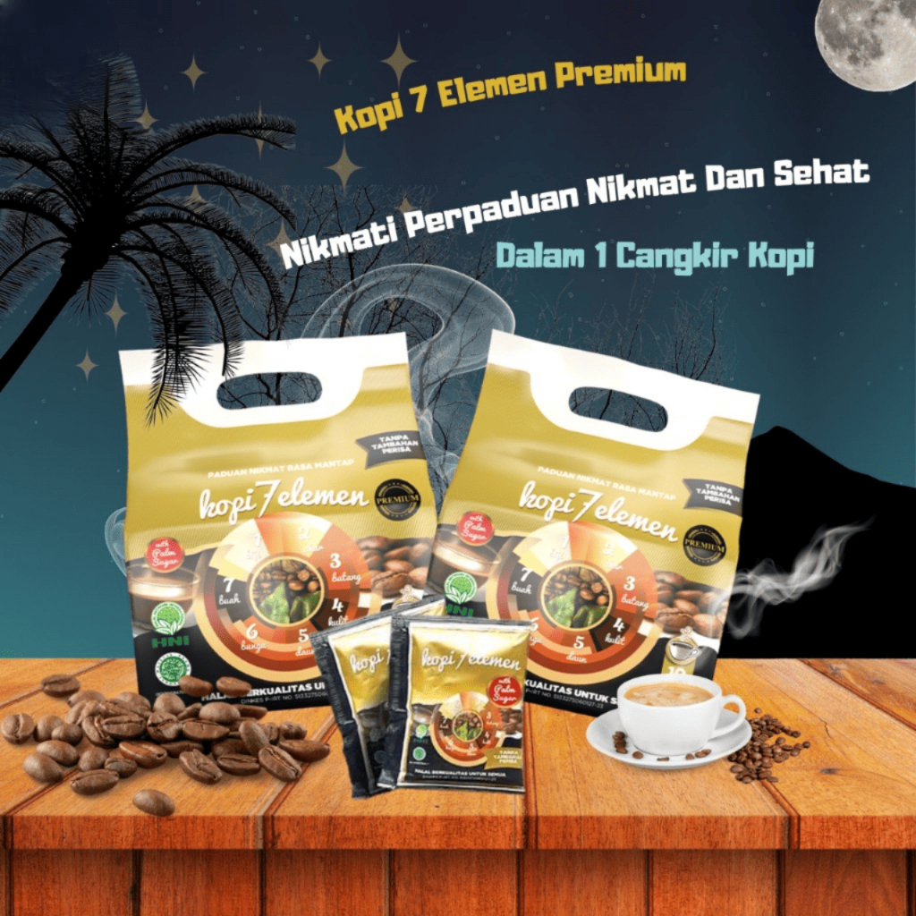 

Kopi 7 Sevel Elemen Premium: Kombinasi Sempurna Rasa dan Kualitas