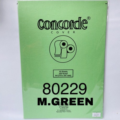 

KERTAS CONCORDE HIJAU MUDA ECER