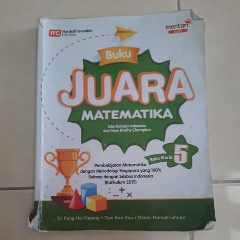 Buku Bekas-Juara Matematika Kelas 5 SD