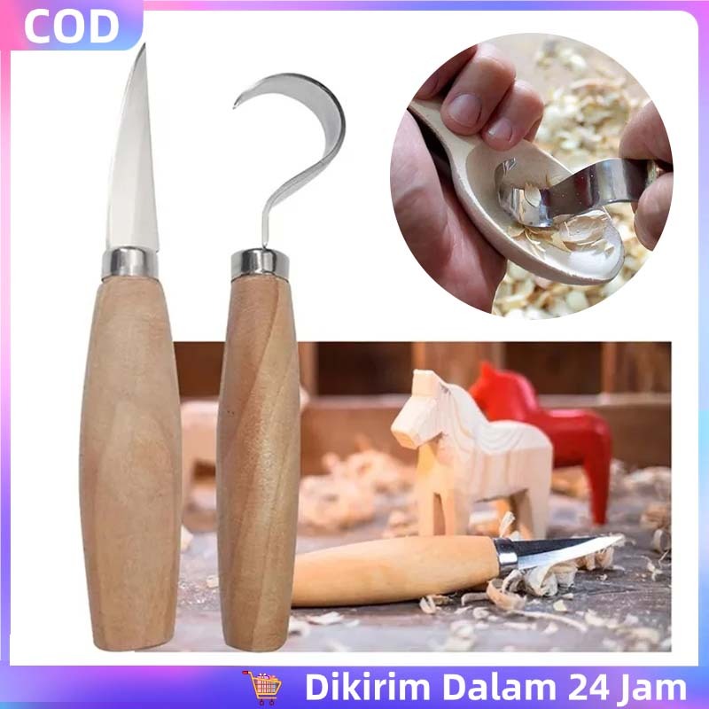 

Pisau Dapur Pisau Potong Kayu Pisau Ukir Kayu Model U Tatah Ukir Kayu Satu Set Pisau Kerajinan Pisau Raut Alat Pahat Kayu Wood Carving Knife