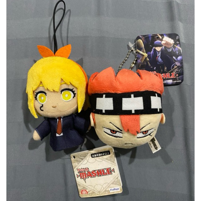 OFFICIAL PLUSH plushie Mashle : Magic and Muscle - Lemon Irvine Dot Barett Boneka Doll Ganci Gantung