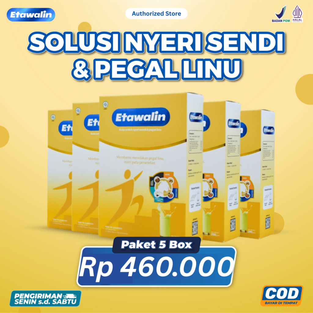 

Etawalin Susu Etawa Herbal Asam Urat Original 5 Box