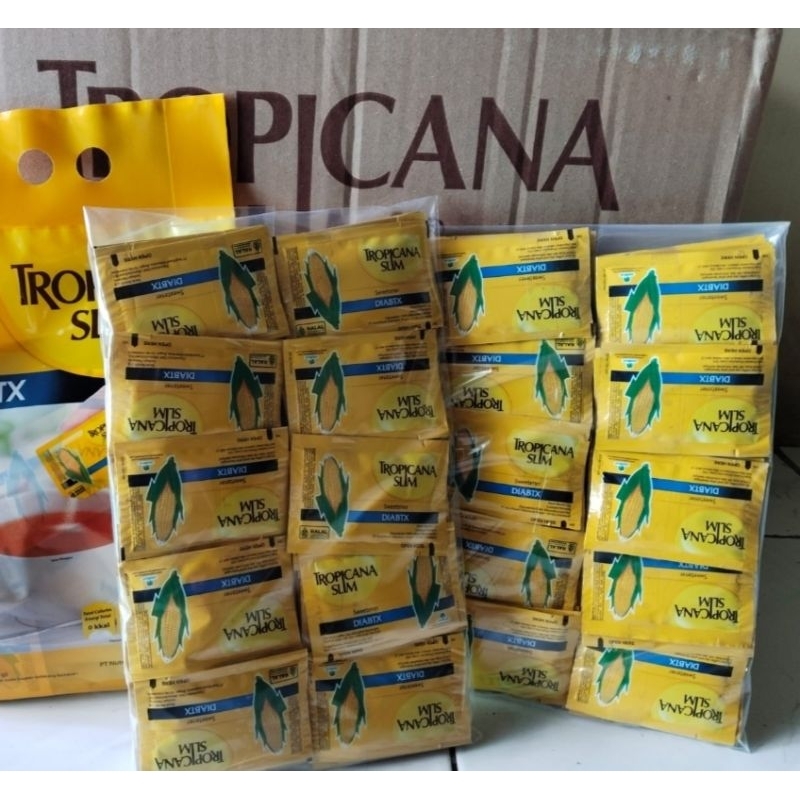 

gula Tropicana slim diabtx isi 50 sachet