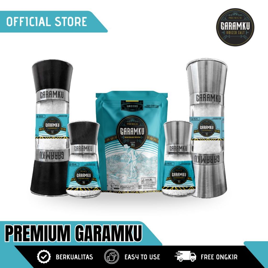 

GARAMKU Premium [ Single Grinder, 2 in 1, Pouch Refill ]