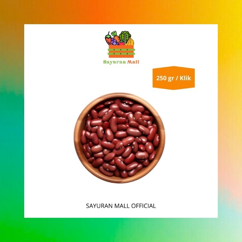

250gr Kacang Merah Kering | Aneka Kacangan | SAYURANMALL