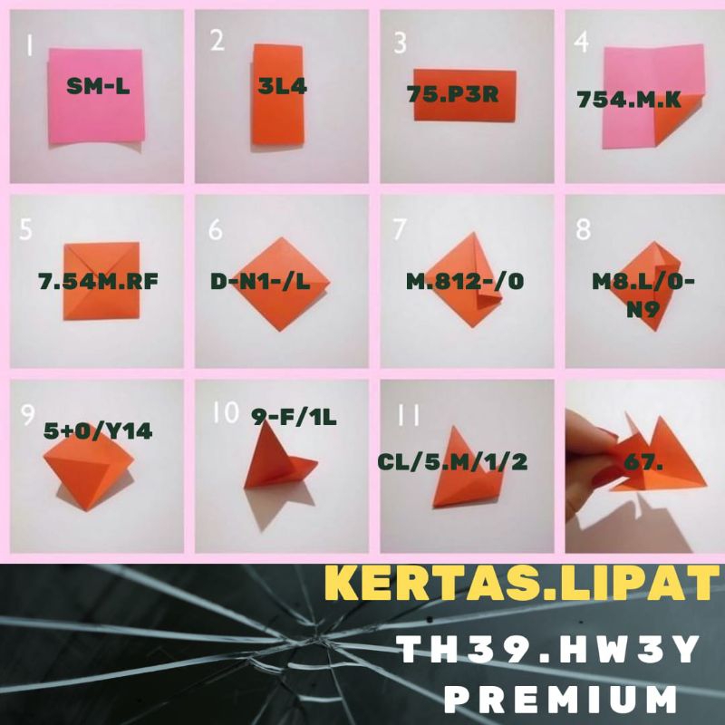 

KERTAS LIPAT KERAJINAN TANGAN 2000 lembar