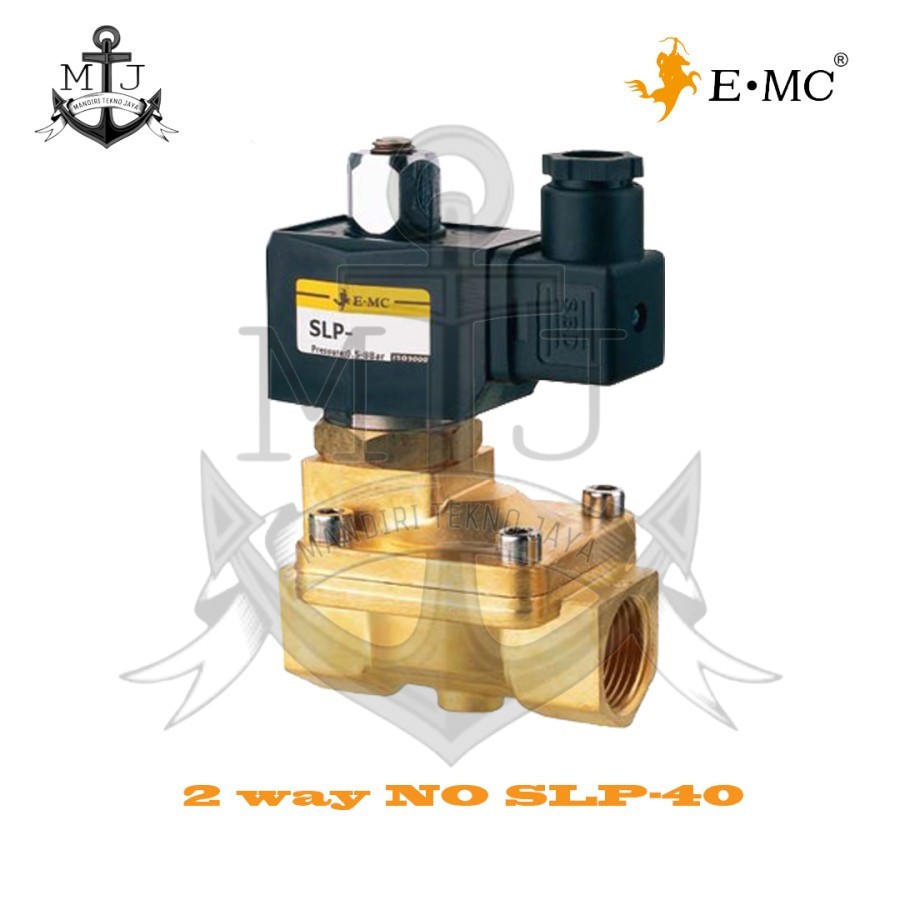 Solenoid valve 2 way NO EMC SLP-40