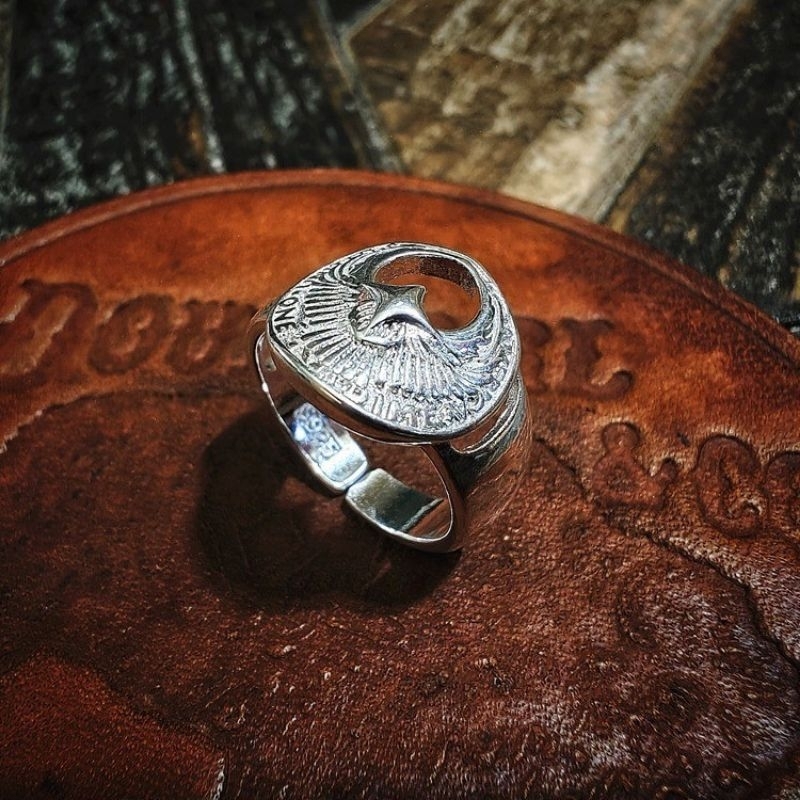 Army Vintage Ring / Horizon Eagle Ring / Cincin Simbol Elang Adjustable