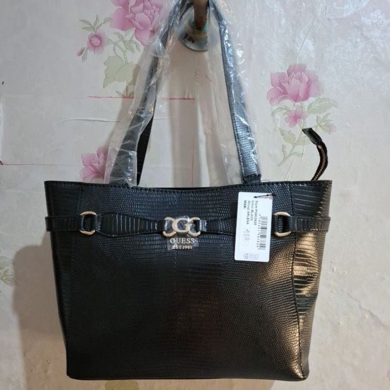 GUESS ARLENA TOTE BAG BLACK