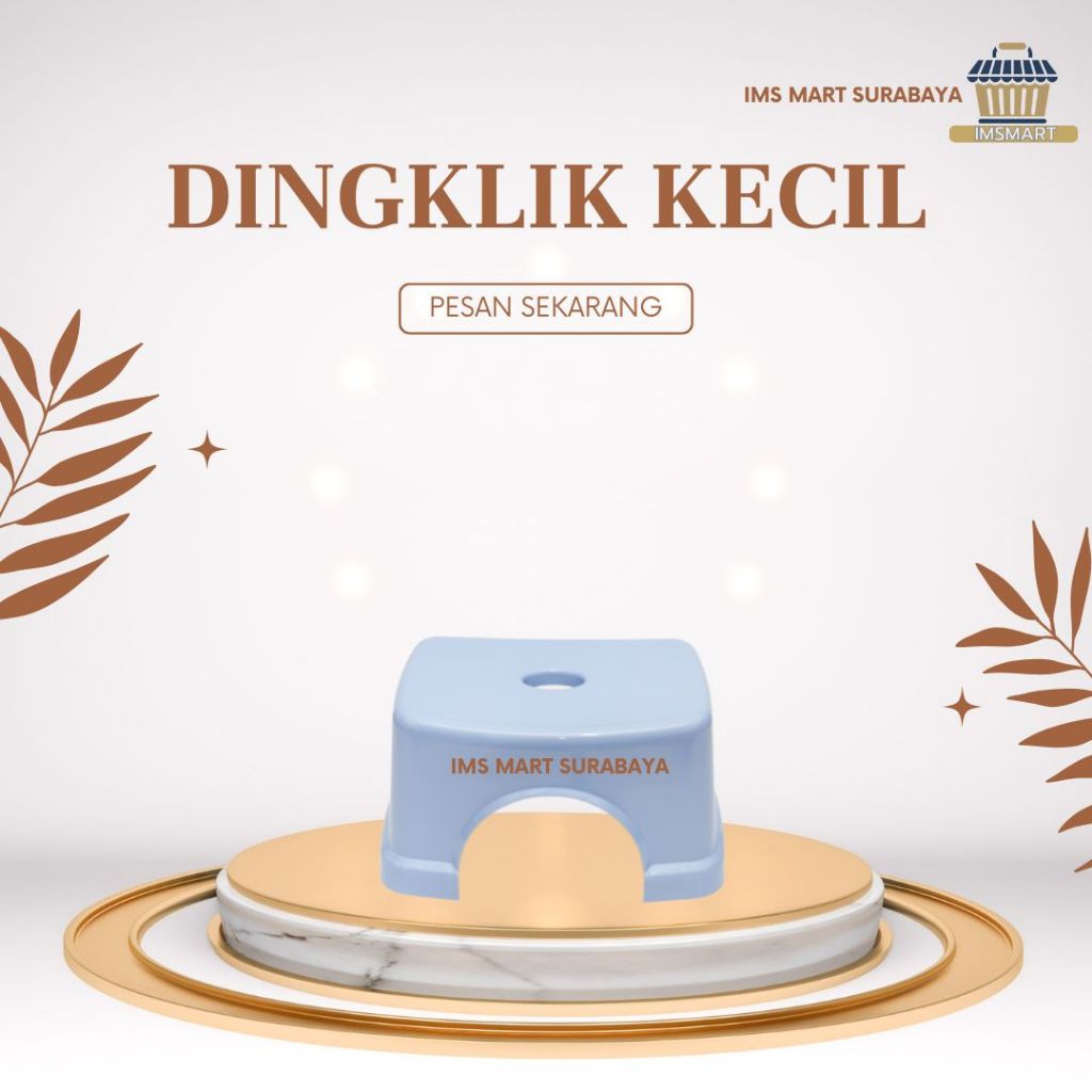KURSI ANAK | DINGKLIK KECIL | KURSI PLASTIK | TEBAL DAN BERKUALITAS |