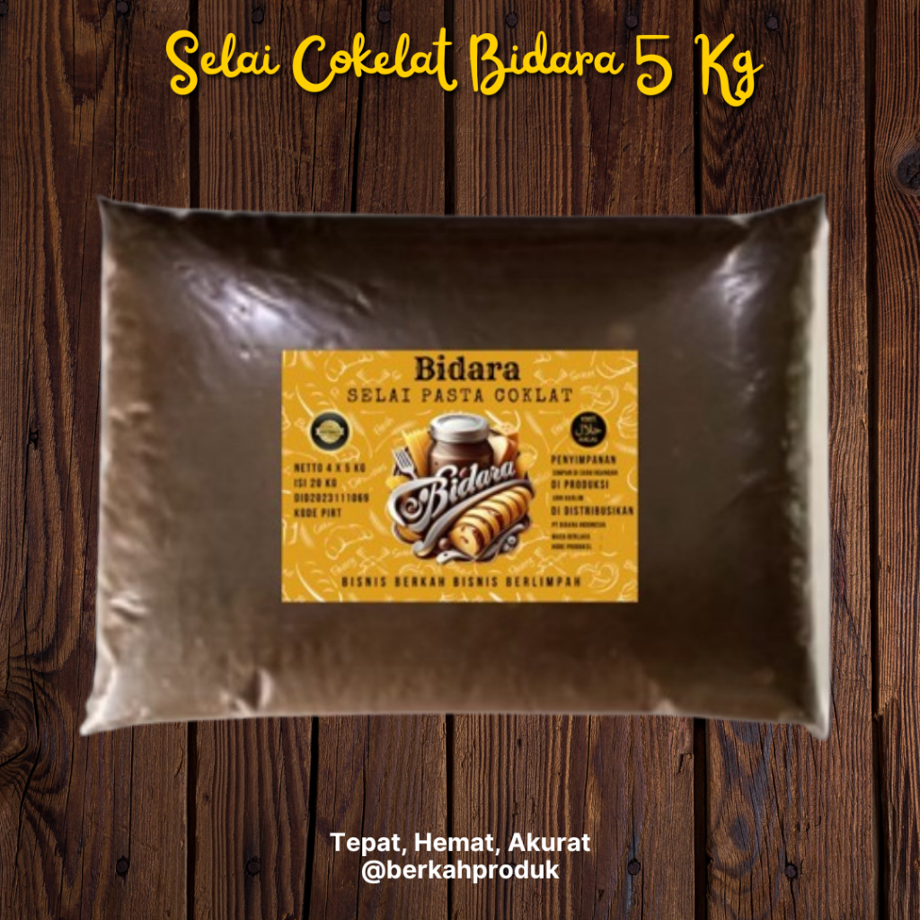 

Selai Cokelat Filling Bidara Selai Cokelat Bantal 5 KG