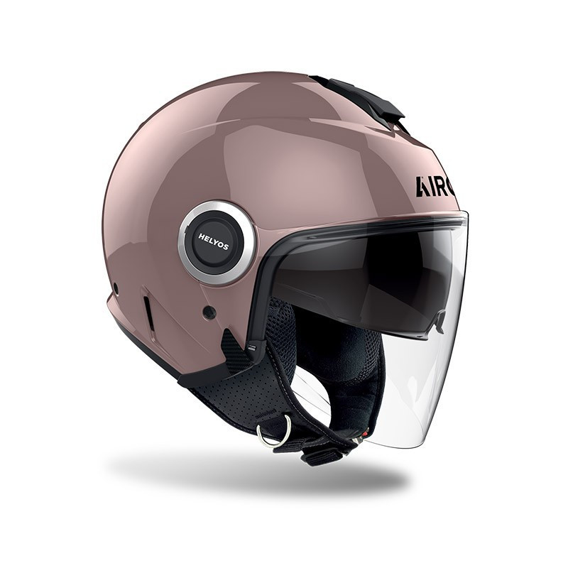 HELM AIROH HELYOS METALLIC ROSE HELMET HALF FACE AIROH ORIGINAL