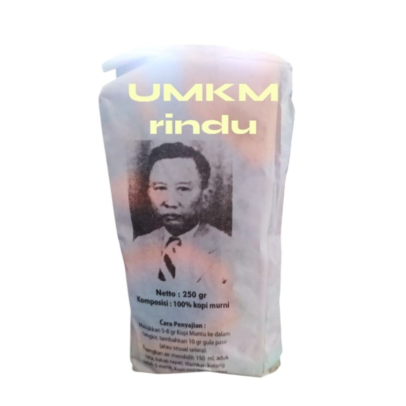 

Kopi Muntu Kutoarjo ukuran 250 gram