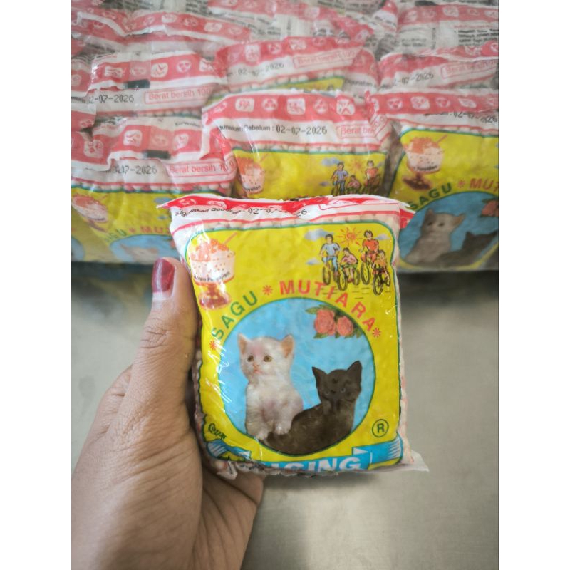 

DAPAT 5 PCS MUTIARA SAGU CAP KUCING