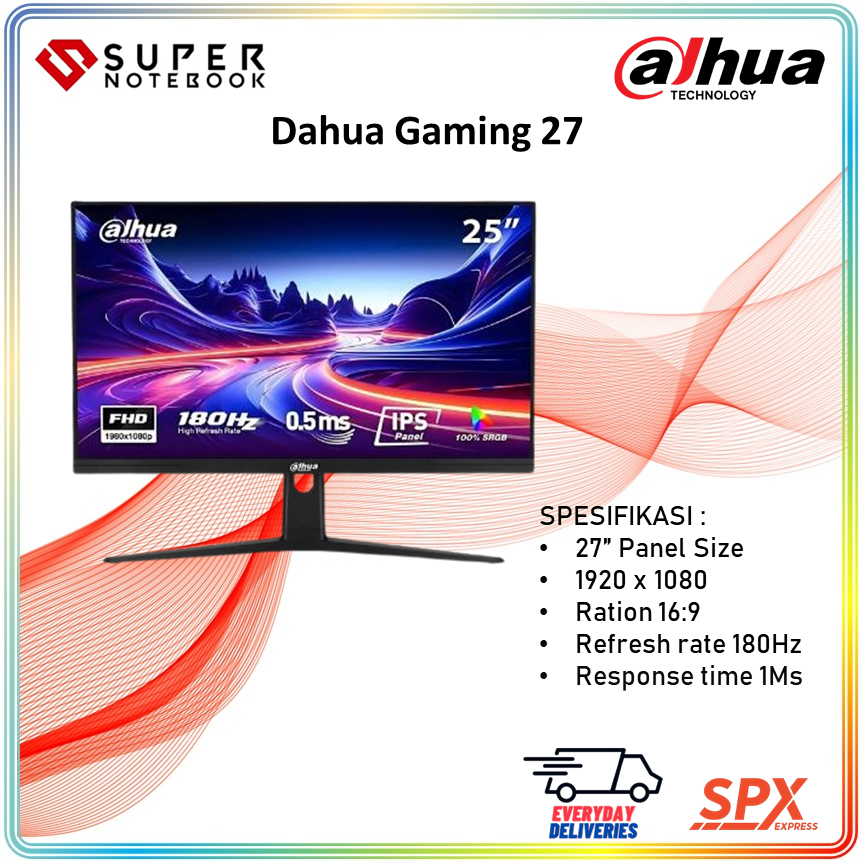 DAHUA 27 INCH 180HZ LM27E231B IPS GAMING MONITOR