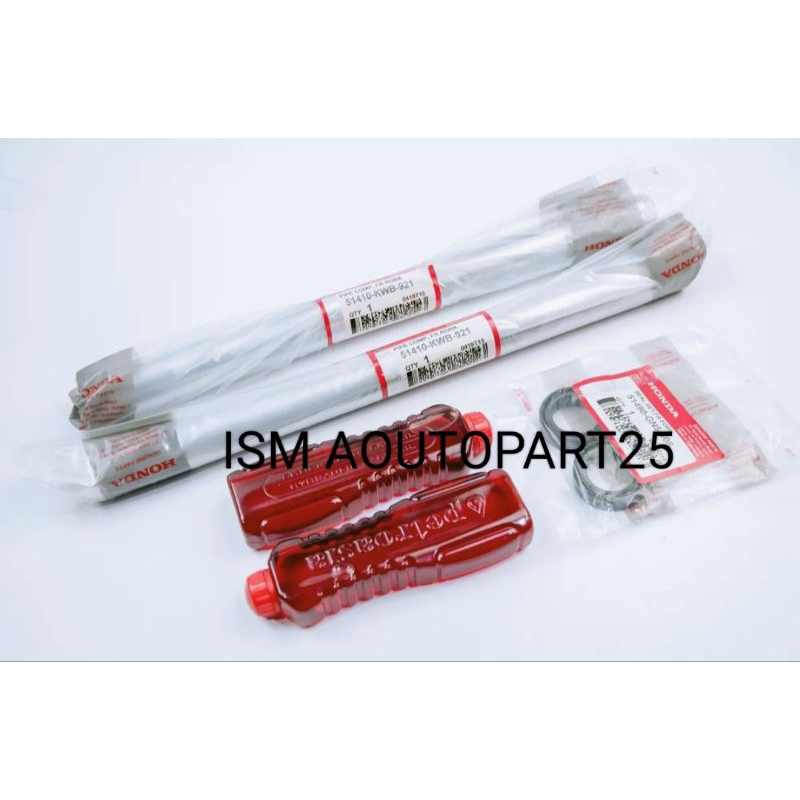 As shock Depan+Seal sok+Oli sok Ori KWB Honda Blade,Revo Absolute