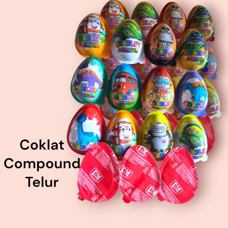 

10 PCS TELUR COMPOUND COKLAT