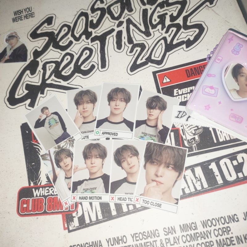Photocard Official Ateez