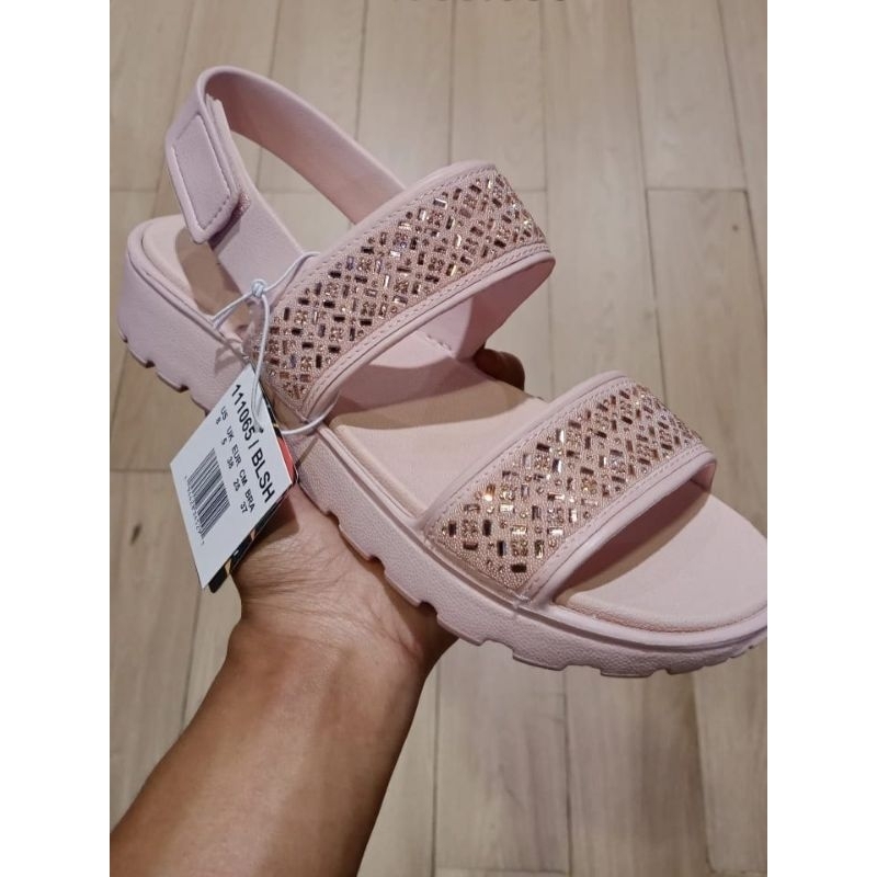  Best seller 2025   SANDAL SKECHERS FOOTSTEP GLAMPARTY 111065 FOR WOMEN ORIGINAL