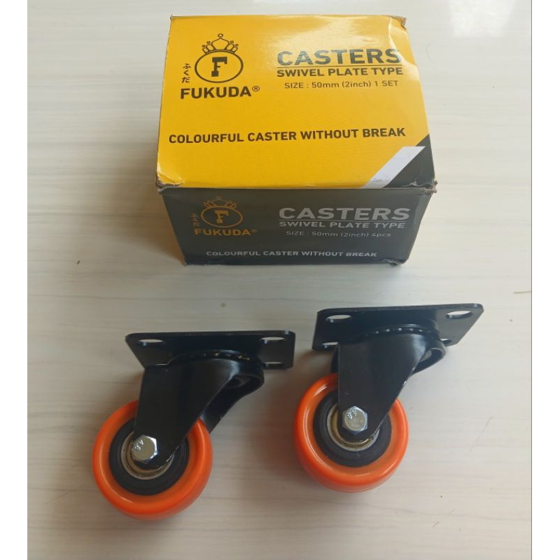 Roda Caster Fukuda 2 inch Hidup