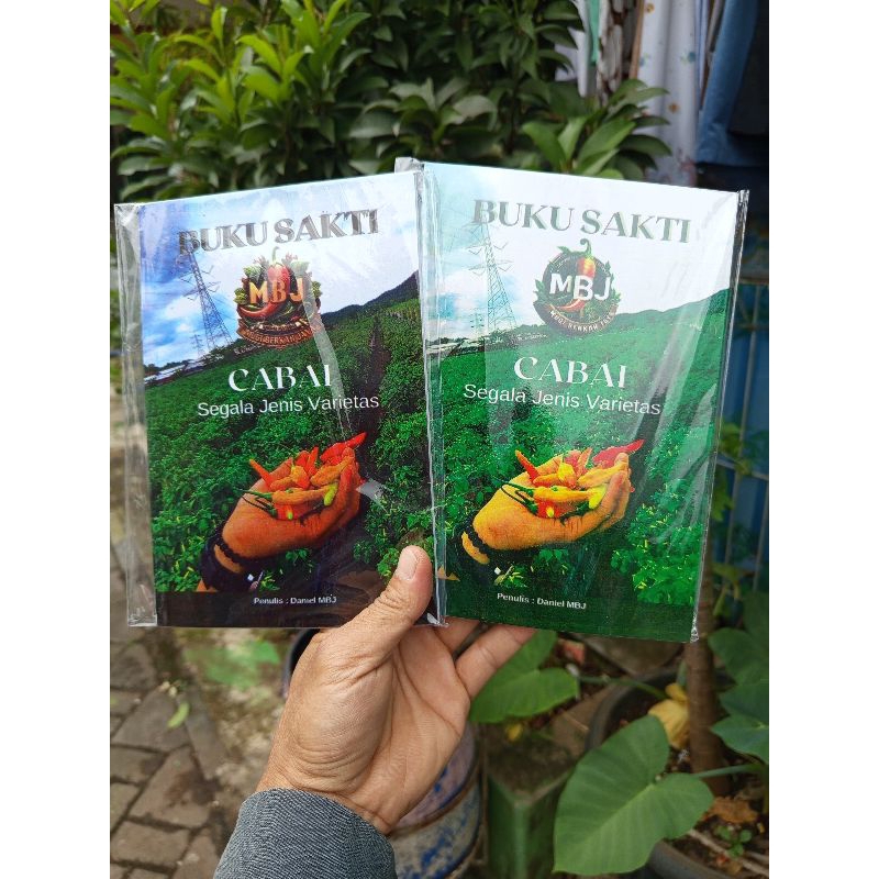 Buku sakti MBJ paket lengkap 2 buku cabai segala jenis varietas