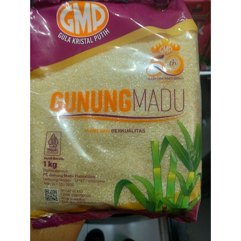 

gula pasir kemasan gmp
