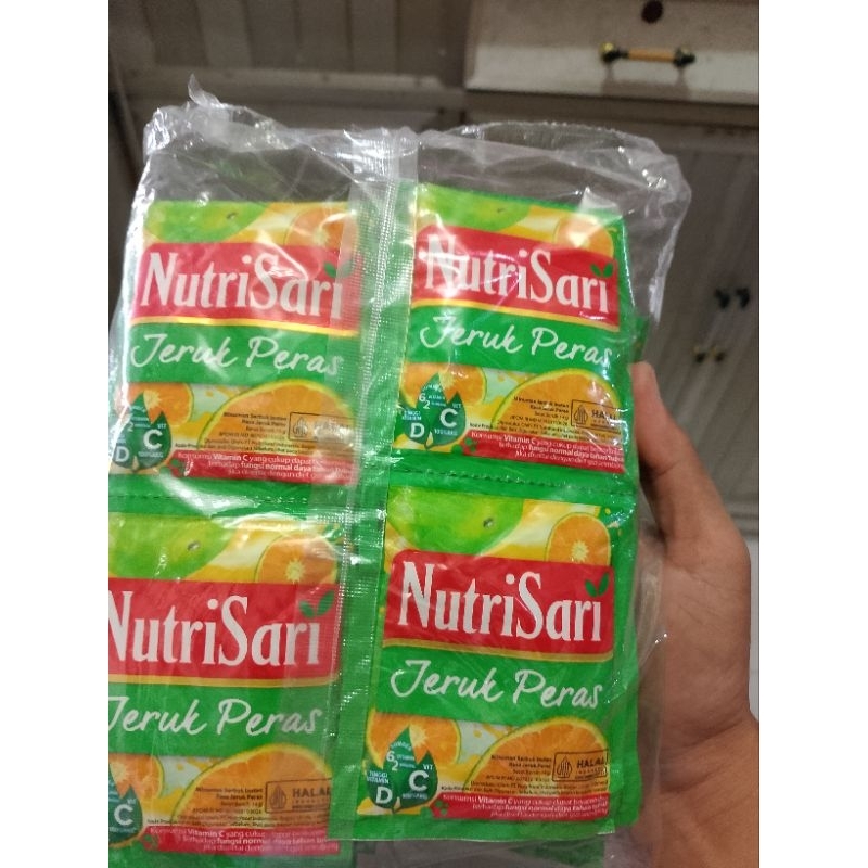 

nutrisari jeruk peras 1 pak isi 4 renceng