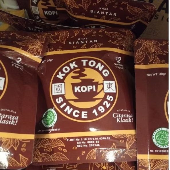 

Kok Tong Kopi Khas Siantar Sachet Isi 2