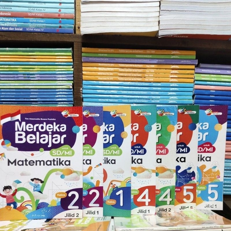 Merdeka belajar Matematika kelas 1,2,4,5 SD kurikulum merdeka