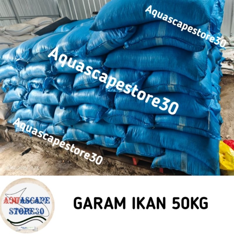 garam ikan 50kg / garam ikan karungan 50kg / garam ikan / garam krosok 50kg / garam 50kg