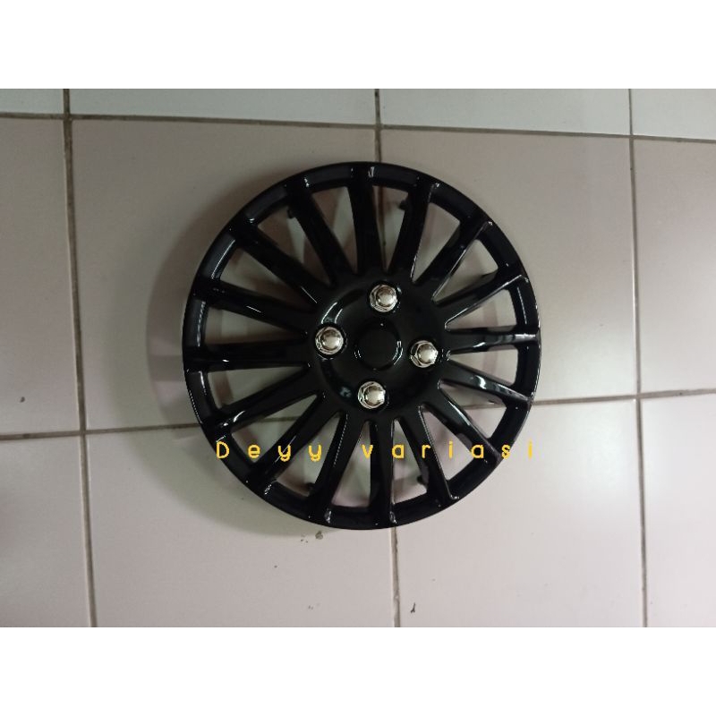 cover velg roda mobil avanza xenia ring 13 hitam glossy