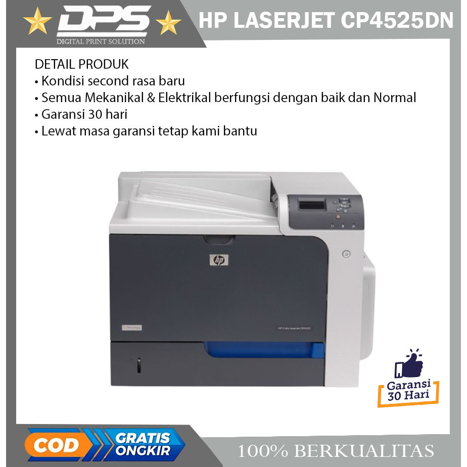 Printer Color Hp Laserjet CP4525n Cp 4525 dn