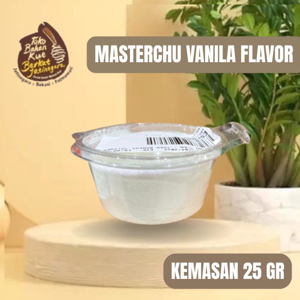 

VANILLA POWDER MASTERCHU 25 GR REPACK / BHAKING POWDER / VANILLA 25 GRAM