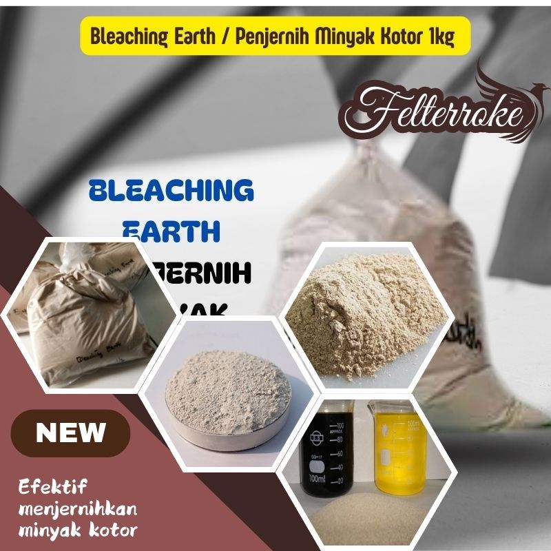 Bleaching Earth 1Kg Penjernih Minyak