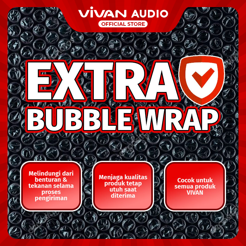 

[WAJIB ORDER] EXTRA BUBBLE WRAP (untuk menambah proteksi barang anda)