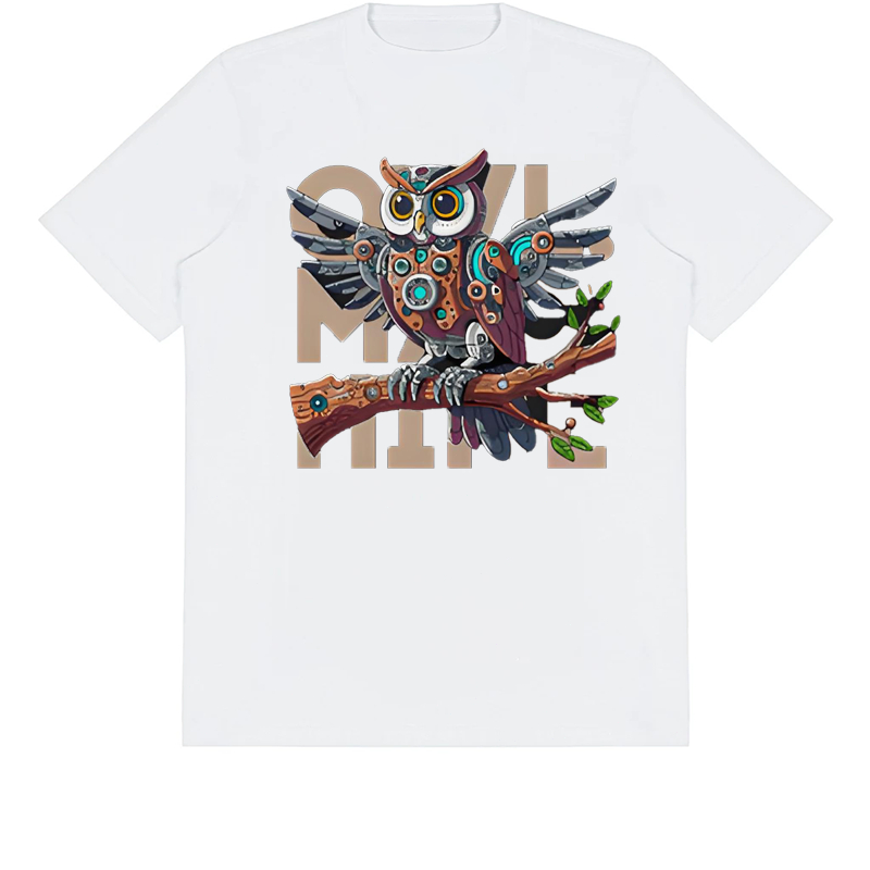 【COD】Kaos Pria/Desain Grafis Kultural Kekhasan - Steampunk/100% Katun/Tshirt Longgar/Grafis Konsep S