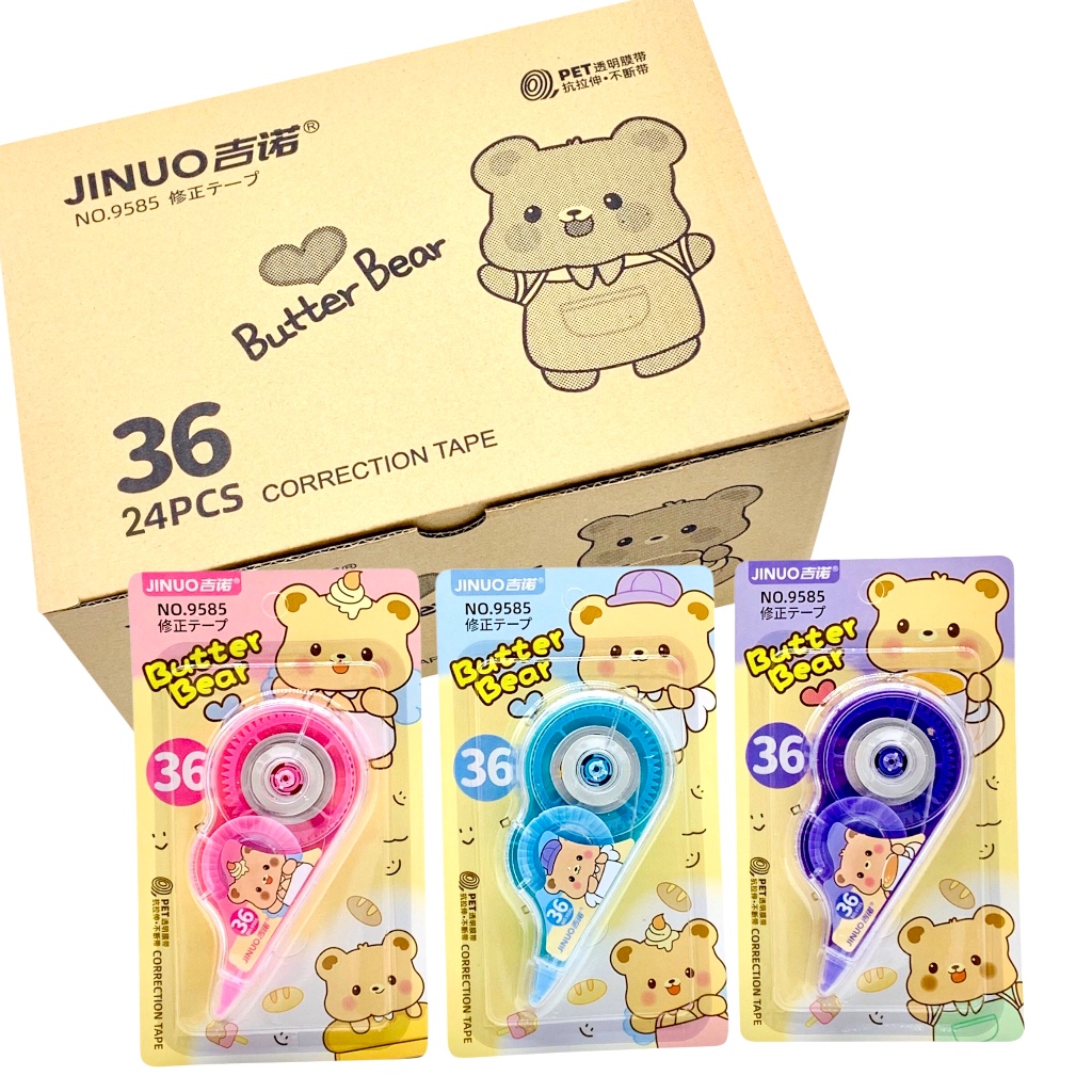 

CORRECTION ROLLER 9585 BUTTER BEAR (5.5M) / TIPE-X KERTAS