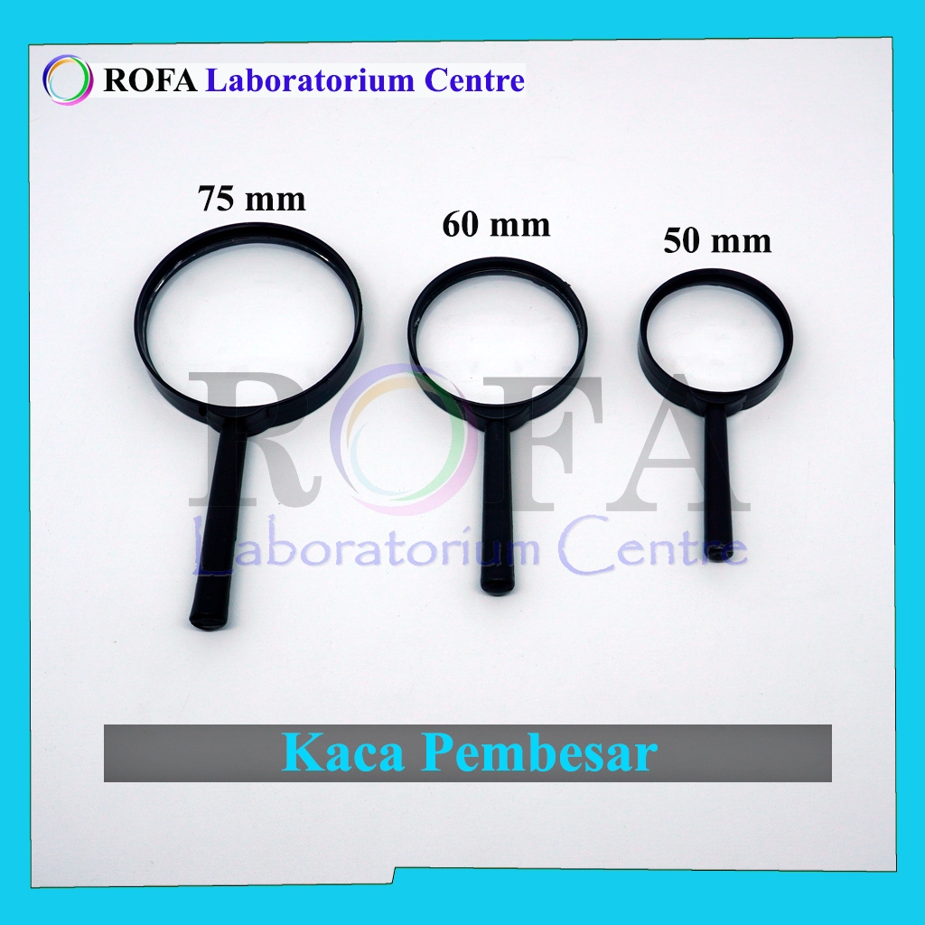 Kaca Pembesar / Magnifying Glass / Lup / Suryakanta / Lensa Cembung