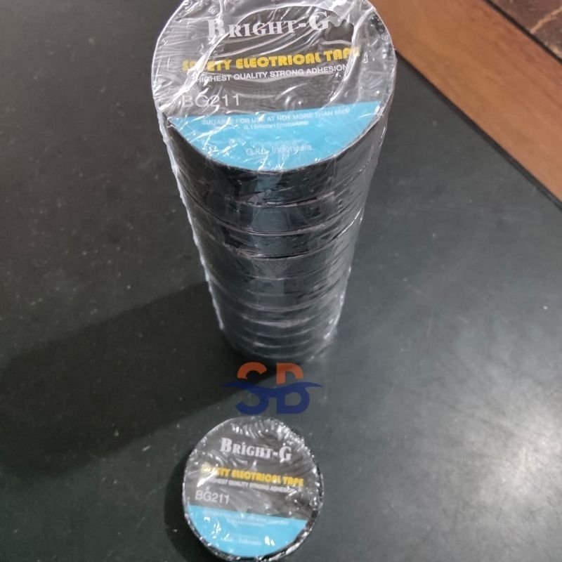 Isolasi kabel hitam / isolasi listrik / lakban listrik hitam / isolasi kabel listrik / lakban isolas