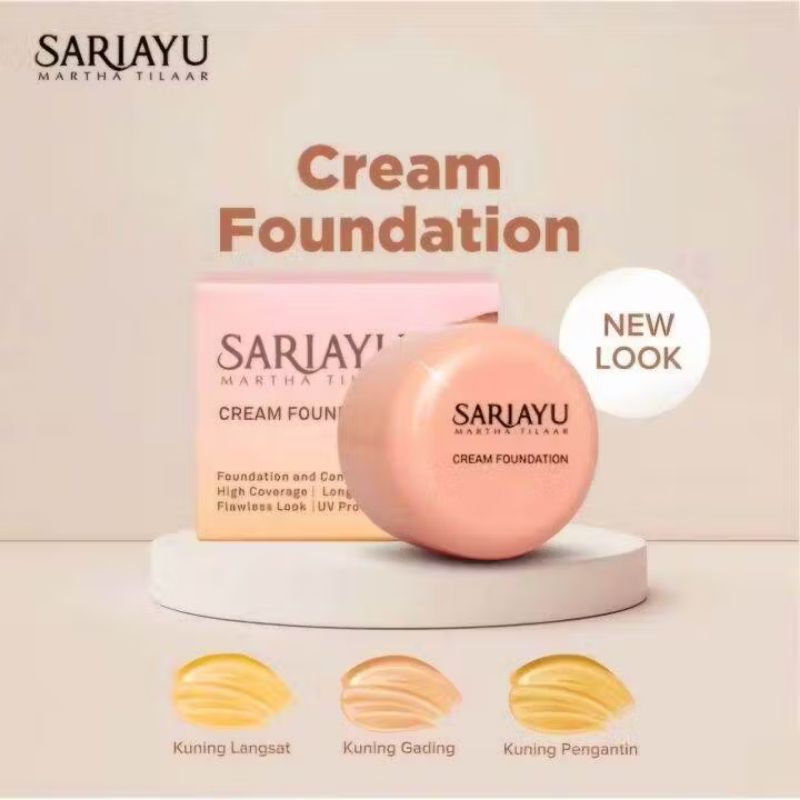 Sariayu Cream Foundation Kuning Gading