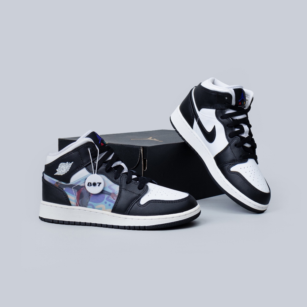Air Jordan 1 Mid Hologram Gs Women