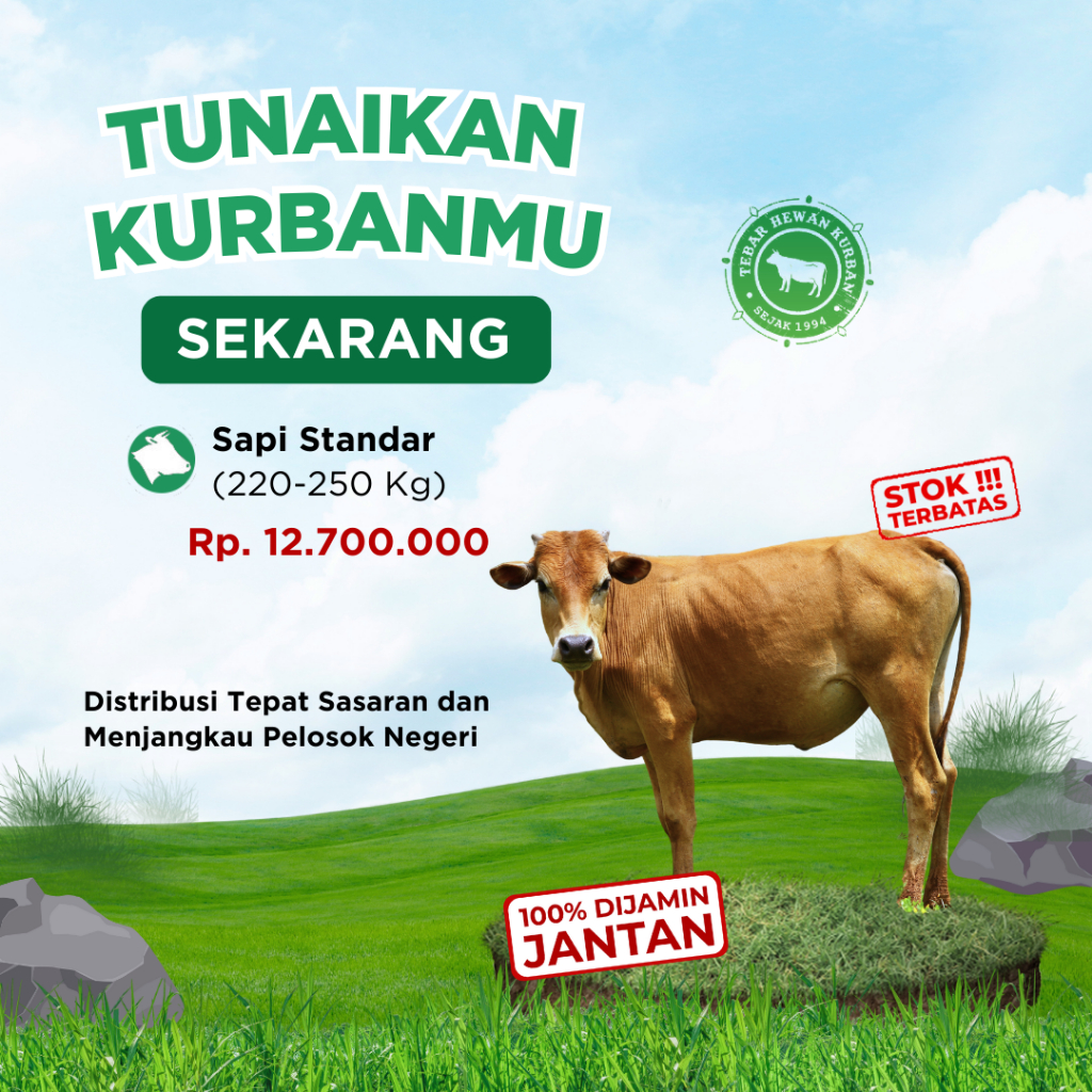 

QURBAN SAPI UTUH STANDAR - DOMPET DHUAFA