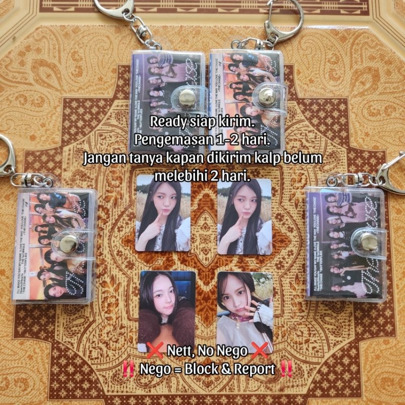 [READY STOCK] ALBUM H2H HEARTS2HEARTS THE CHASE MINI PHOTOBOOK UNSEALED PHOTOCARD CARMEN JUUN YUHA I