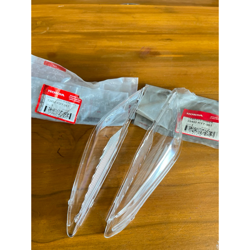 MIKA SEIN SEN DEPAN HONDA BEAT LAMA BEAT CARBU KARBU ORIGINAL AHM STANLEY 33402-KVY-961 / 33452-KVY-