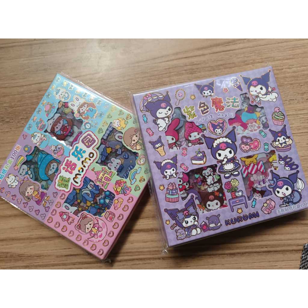 

(SS) Stiker Momo - Stiker Lucu - Stiker 1 box isi 100pcs